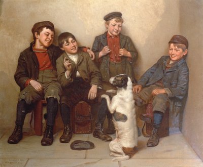Wants to be One of Them by John George Brown